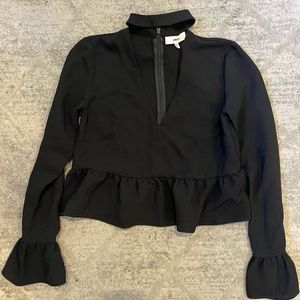 Likely Tie Long Sleeve Top Size XS